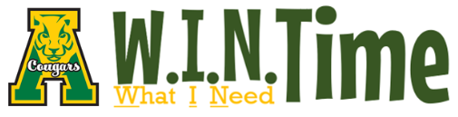 W.I.N. Time Logo